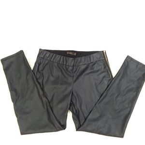 The Limited vegan faux leather black leggings LG